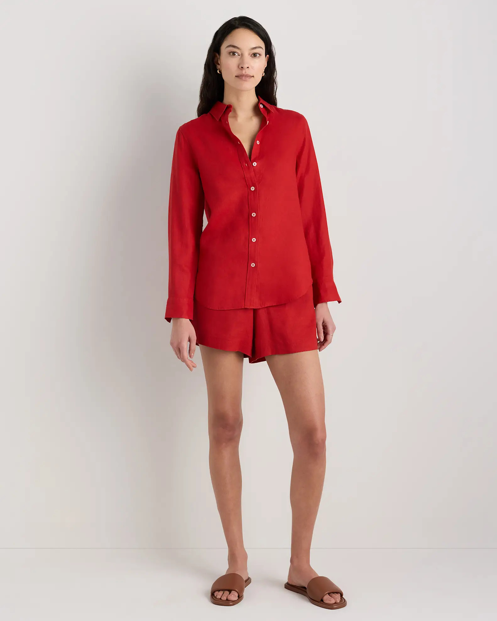 100% European Linen Shirt in Chile | Quince