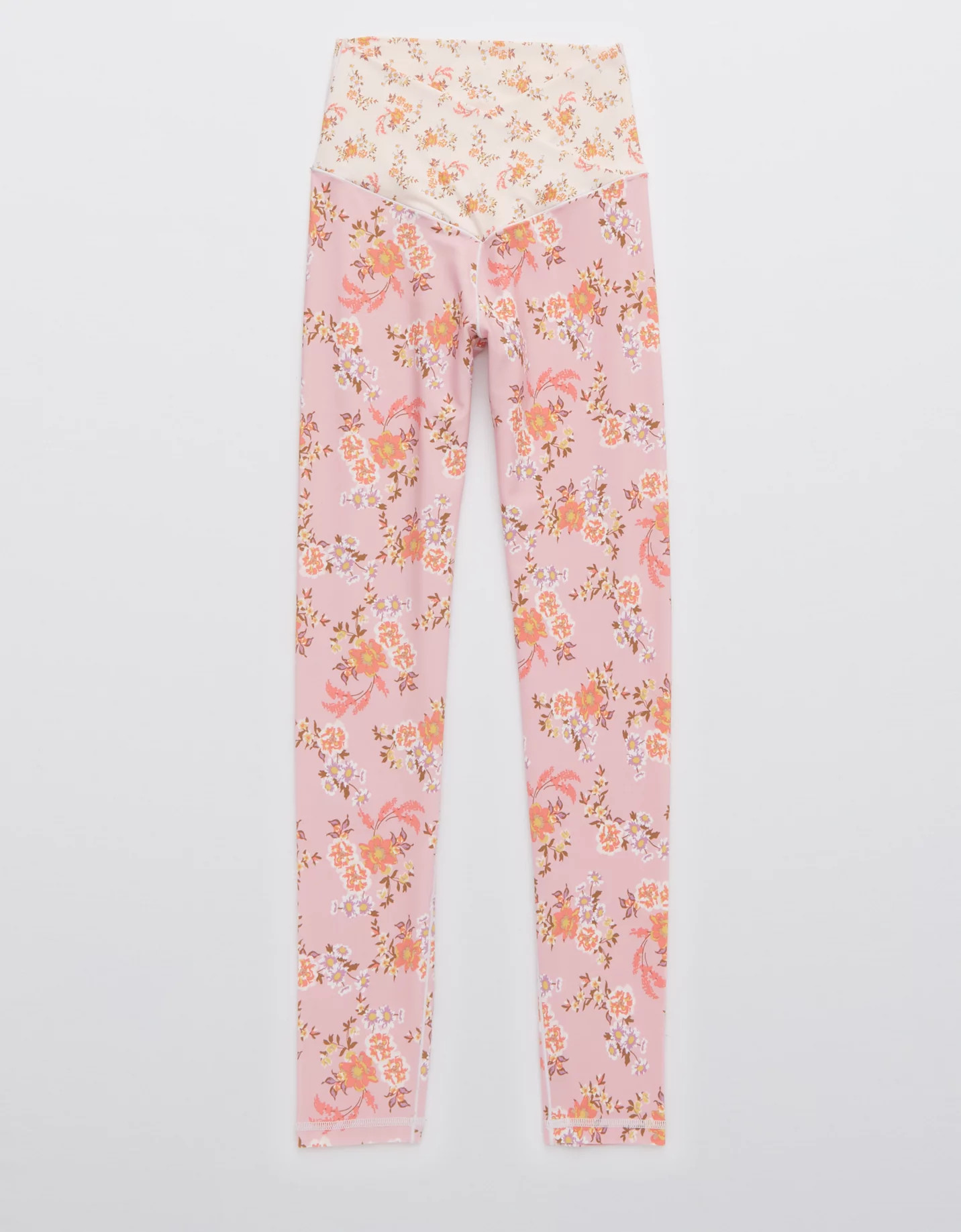 OFFLINE Real Me High Waisted Floral Crossover Legging | American Eagle Outfitters (US & CA)