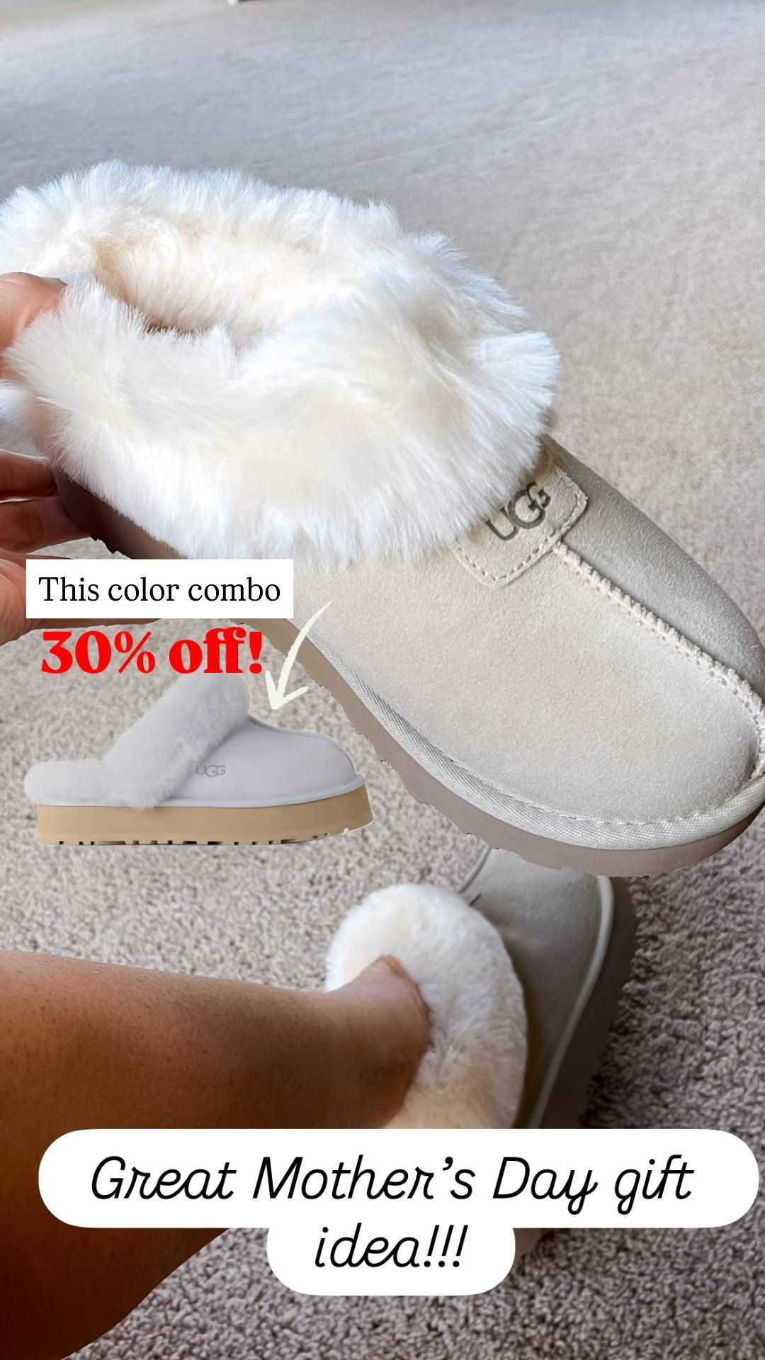 30% off ugg slippers! Makes a great mother days gift!!! 

#LTKMothersDay #LTKselfcare #LTKmorningroutine