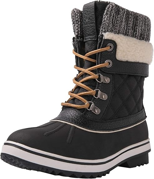 GLOBALWIN Women's Waterproof Winter Boots Snow Boots For Women | Amazon (US)