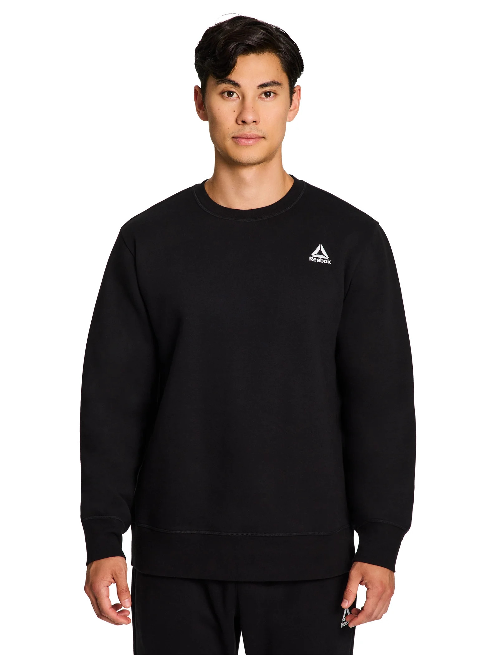 Reebok Men's and Big Men's Fleece Crewneck Sweatshirt, Sizes XS-5XL | Walmart (US)
