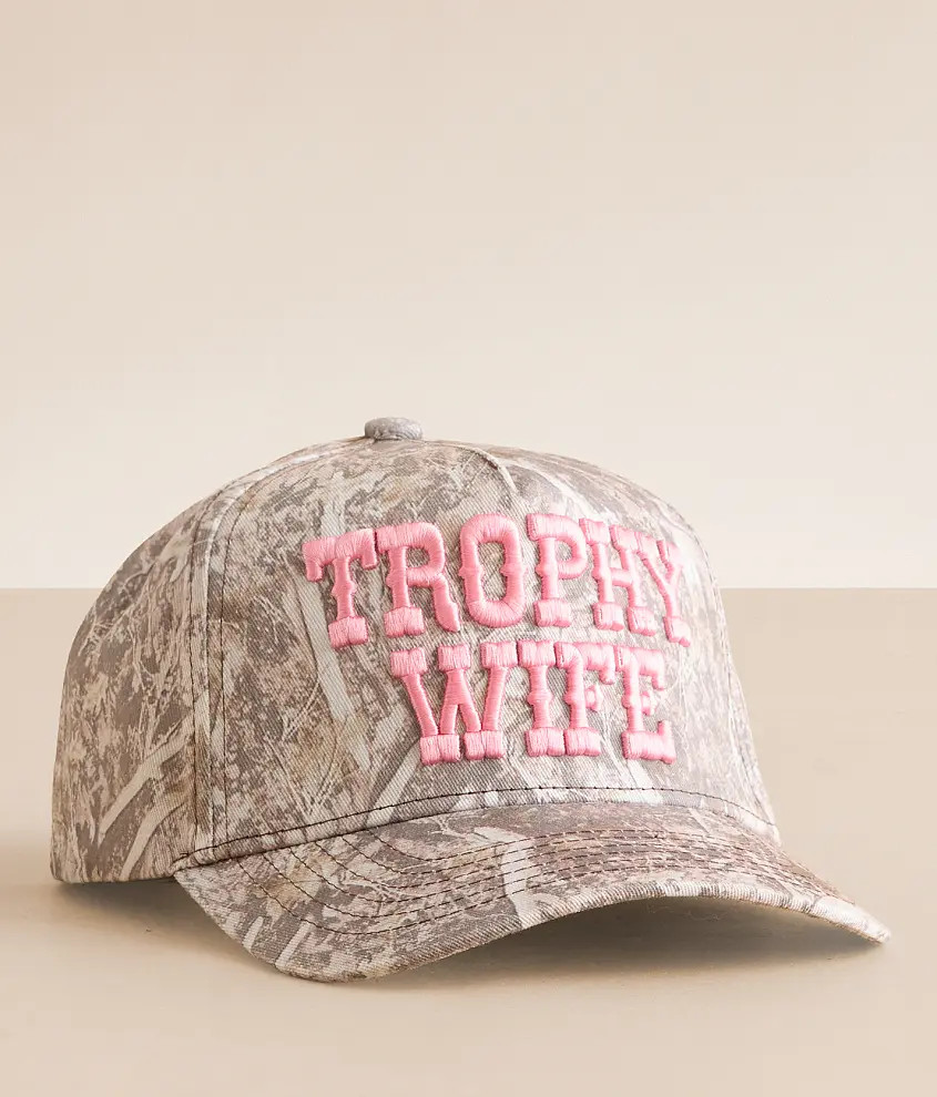 Trophy Wife Camo Baseball Hat | Buckle