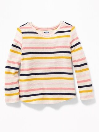 Printed Thermal-Knit Tee for Toddler Girls | Old Navy US