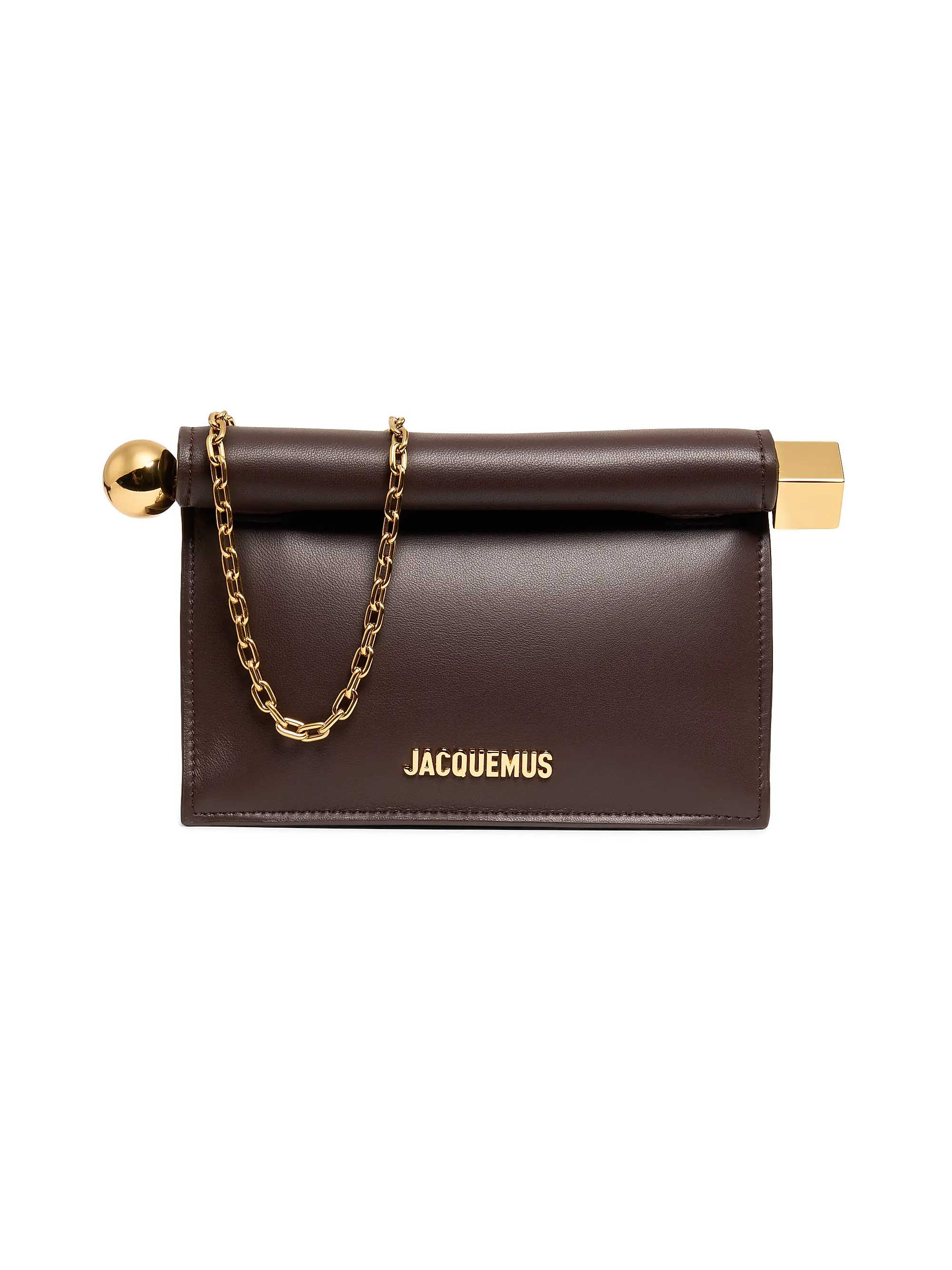 La Petite Pochette Leather Clutch | Saks Fifth Avenue