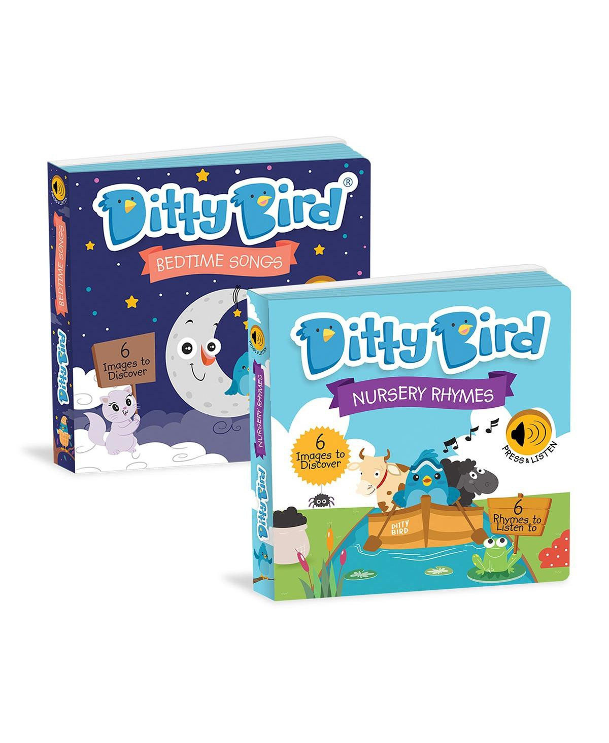 Ditty Bird Bedtime and Nursery Rhyme Song Books - Set of 2 | Macy's
