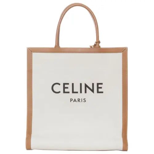 Cabas cloth tote Celine Beige in Cloth - 39230088 | Vestiaire Collective (Global)