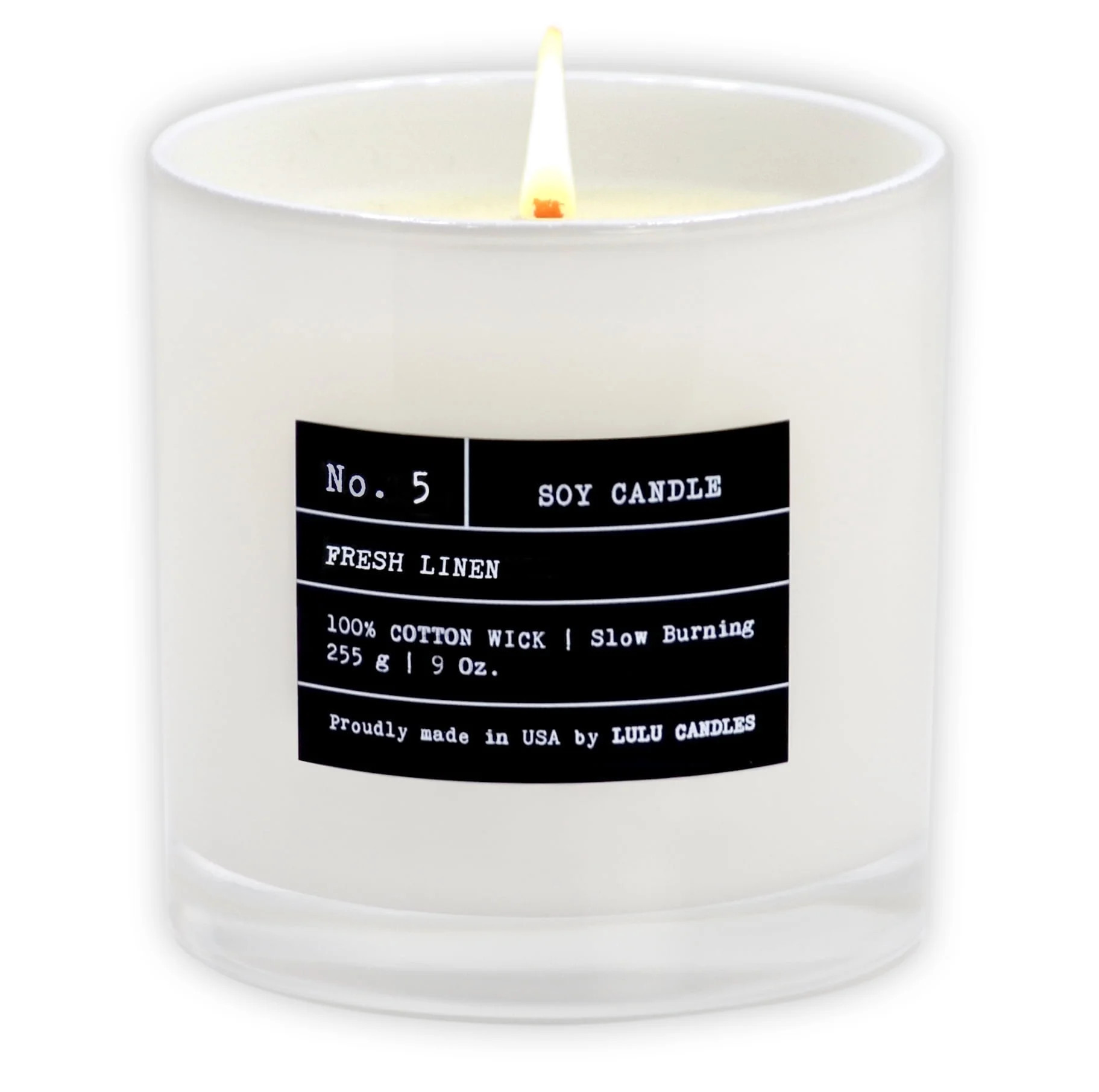 Lulu Candles | Fresh Linen | Smells Clean & Crisp | Luxury Scented Soy Jar Candle | Hand Poured in The USA | Highly Scented Long Lasting (9 Oz.) - Walmart.com | Walmart (US)