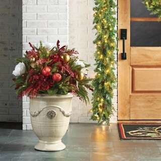 Holiday Magnolia Fruit Urn Filler | Frontgate