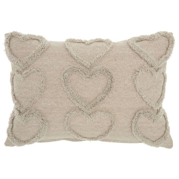 Raised Hearts Oversized Throw Pillow | Target