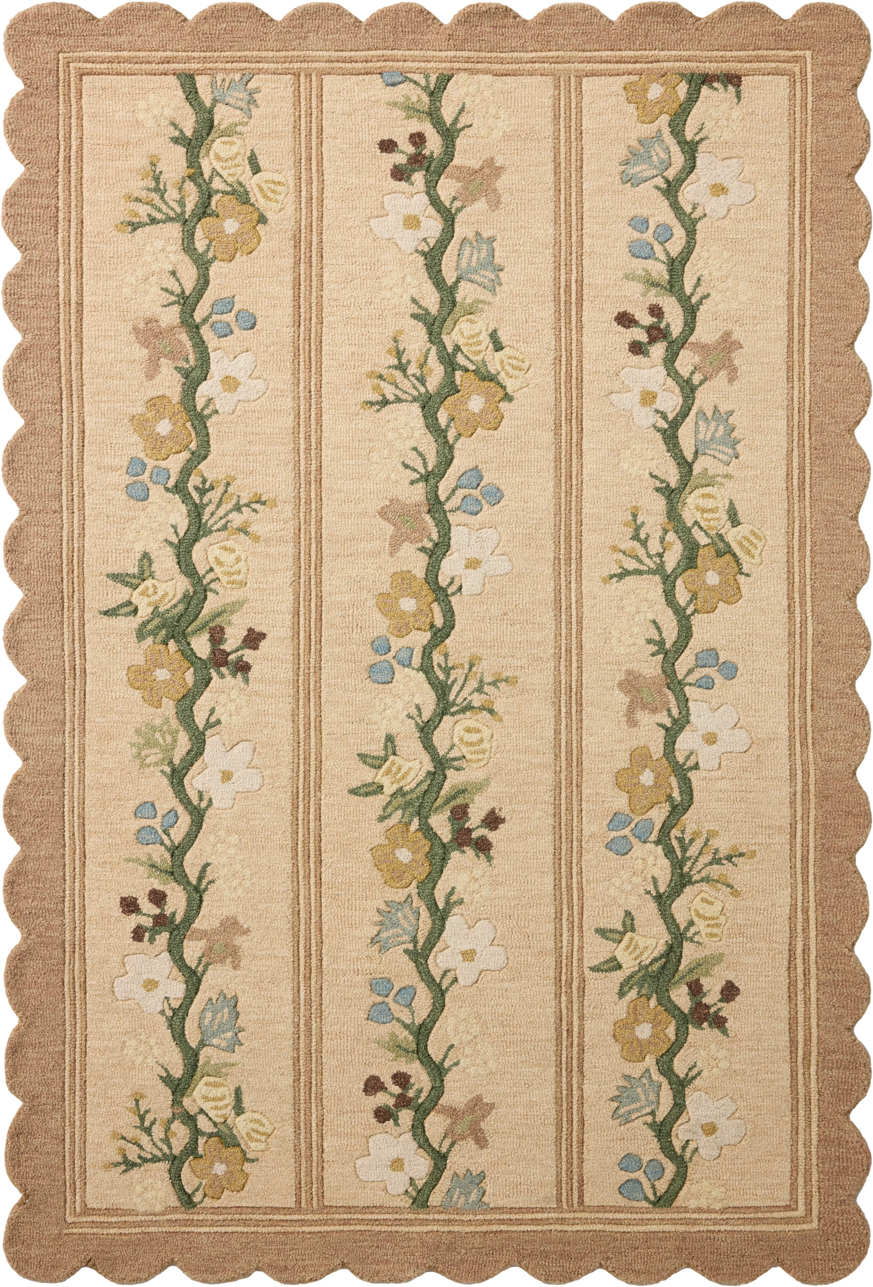 Rifle Paper Co. x Loloi Thistle THI-01 Floral / Botanical Area Rugs | Rugs Direct | Rugs Direct