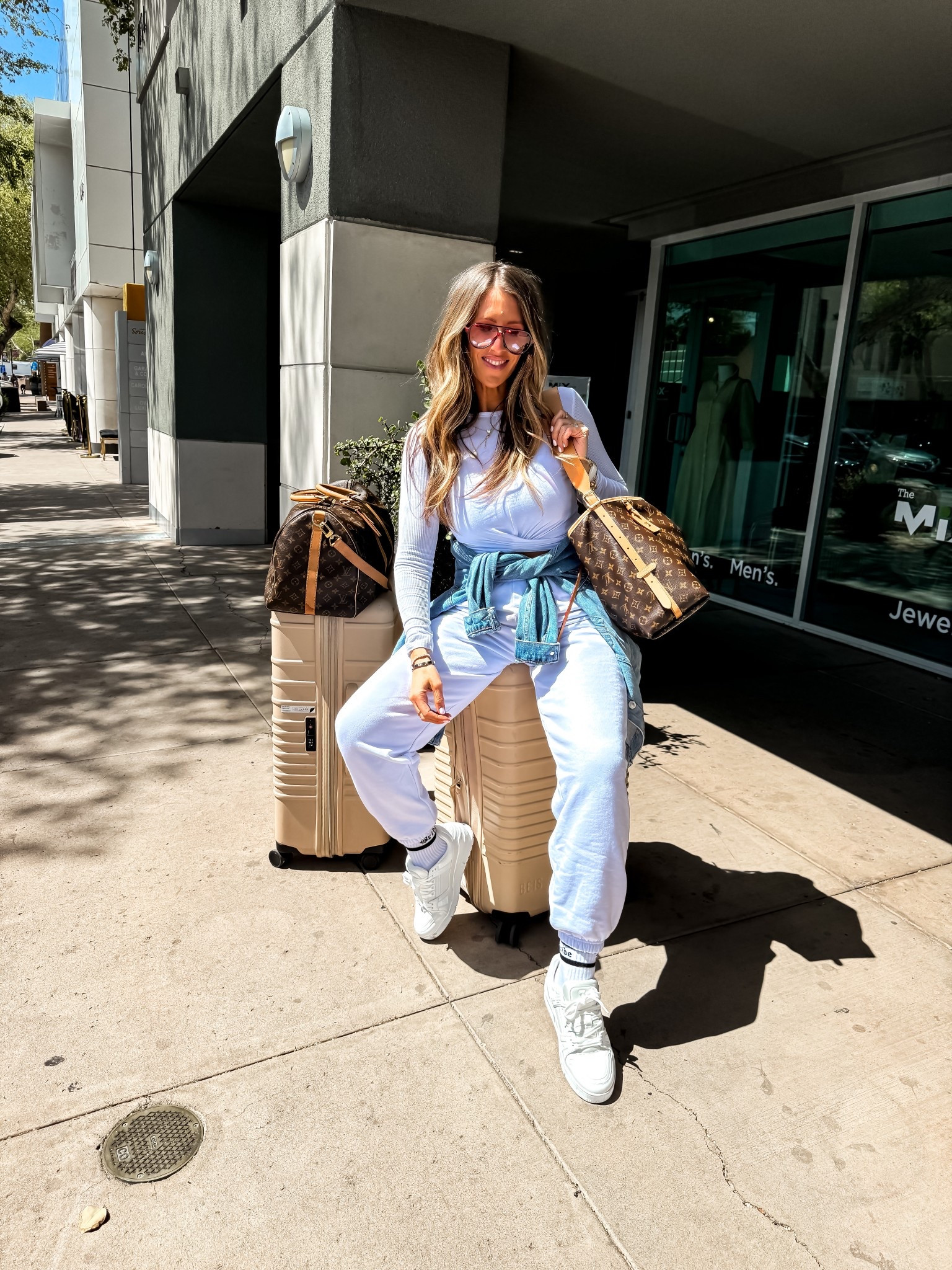 Travel day outfit 
Bachelorette trip


#LTKMidsize #LTKOver40 #LTKFindsUnder100