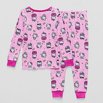 Toddler Girls Hello Kitty Crew Neck Long Sleeve 2-pc. Pajama Sets | JCPenney