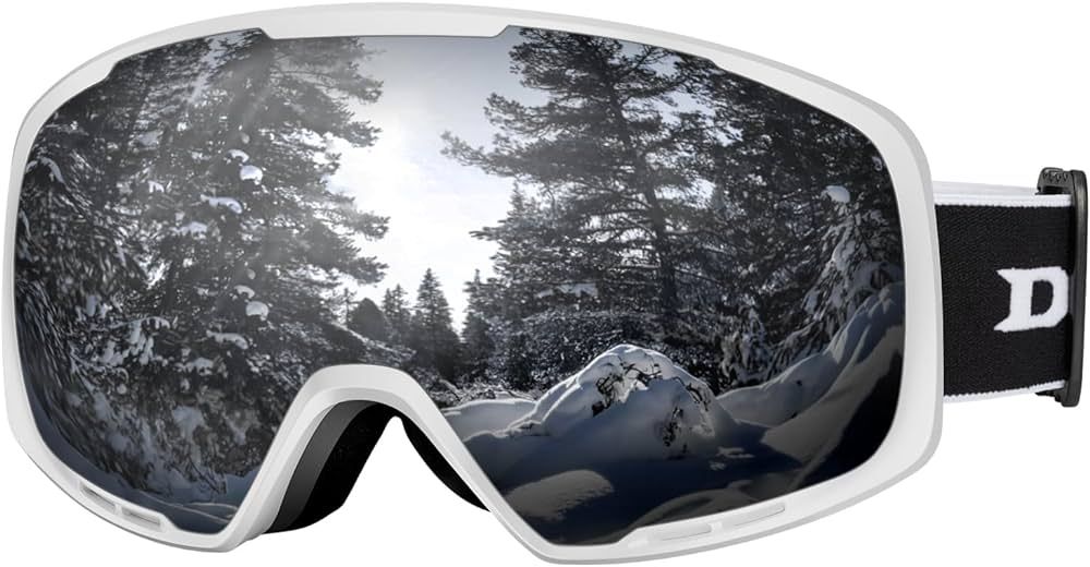 DBIO Ski Goggles - OTG UV Protection Anti fog Snow/Snowboard Goggles for Men Women Adult Youth | Amazon (US)