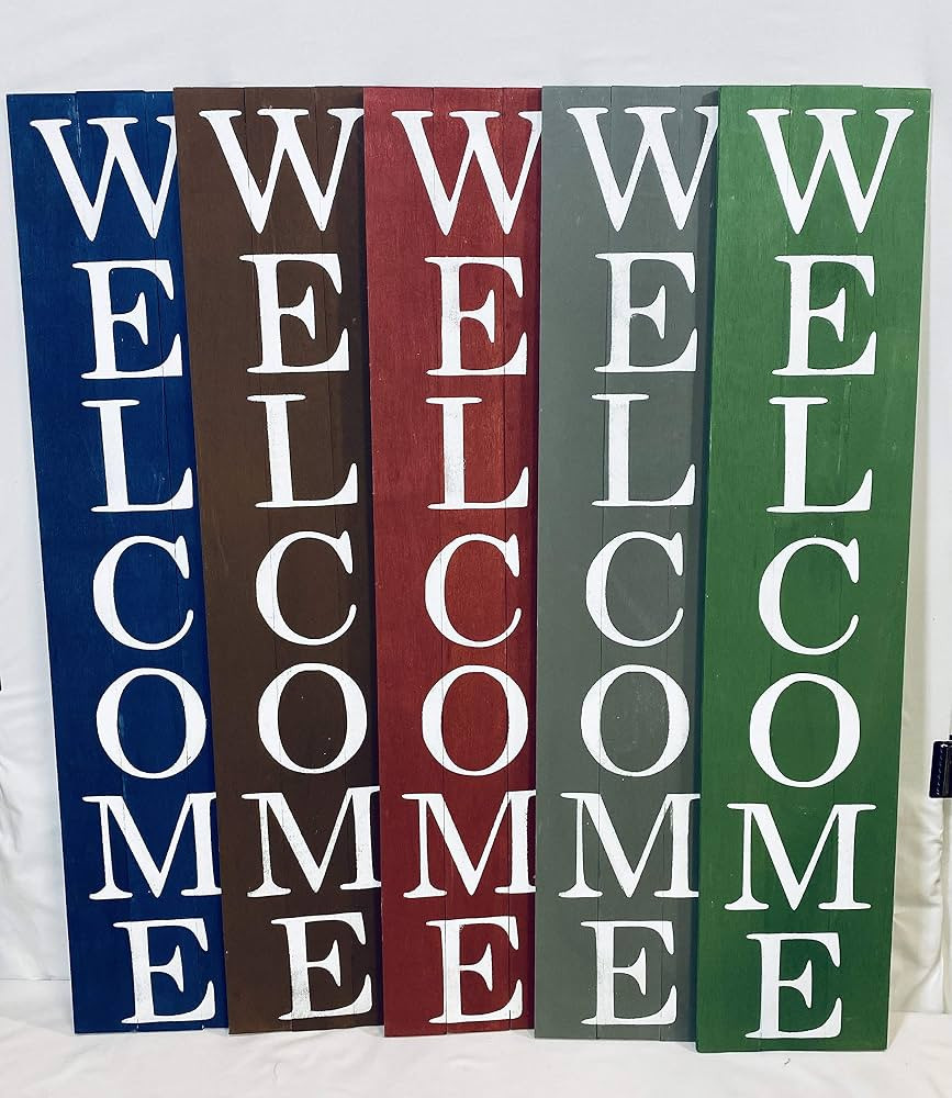 Welcome Signs | Amazon (US)