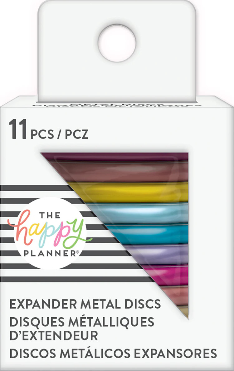 Expander Metal Discs - Rainbow | Happy Planner