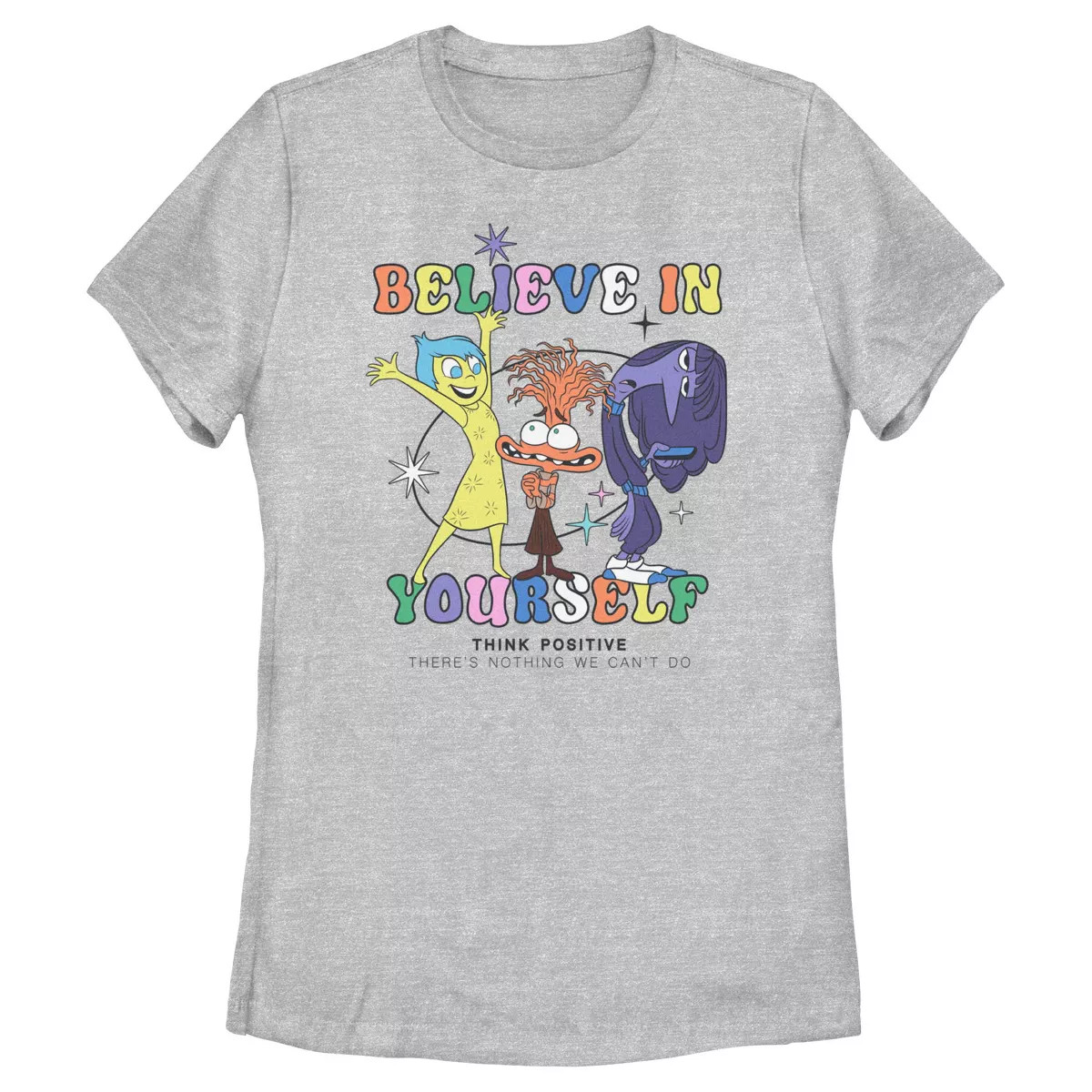 Women's Inside Out 2 Believe In Yourself Trio T-Shirt | Target