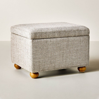 Upholstered Storage Ottoman - Granite - Hearth & Hand with Magnolia Furniture  | eBay | eBay US