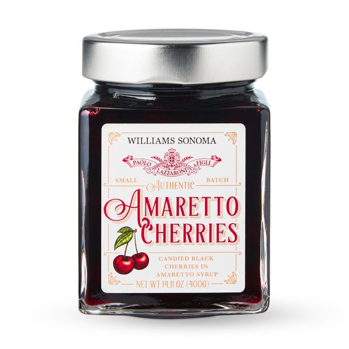 Lazzaroni Amaretto Cherries | Williams-Sonoma