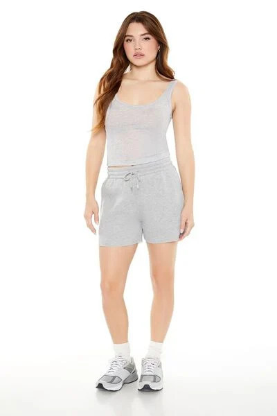 Fleece Drawstring Shorts | Forever 21