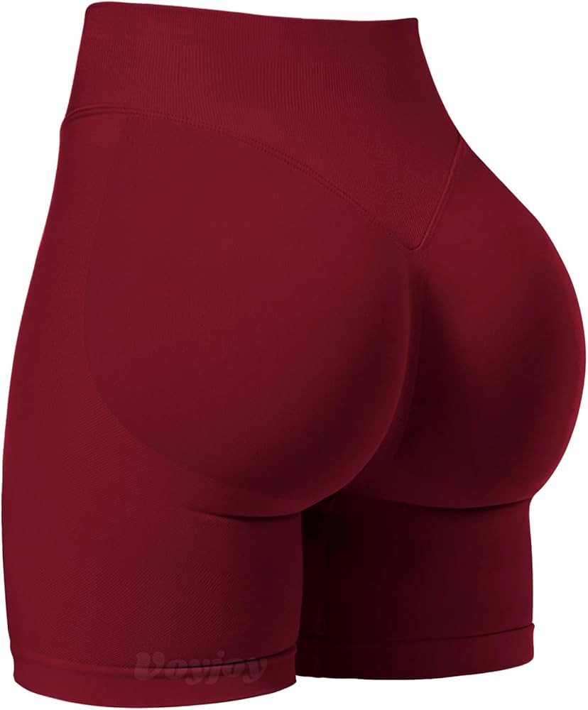 VOYJOY Women Workout Impact Shorts 2.5"/ 3.6"/ 4.5"/ 6" Scrunch Butt Lifting Gym Seamless Booty B... | Amazon (US)