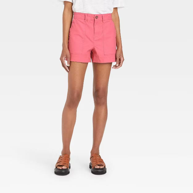 Women's High-Rise Utility Shorts - A New Day™ | Target