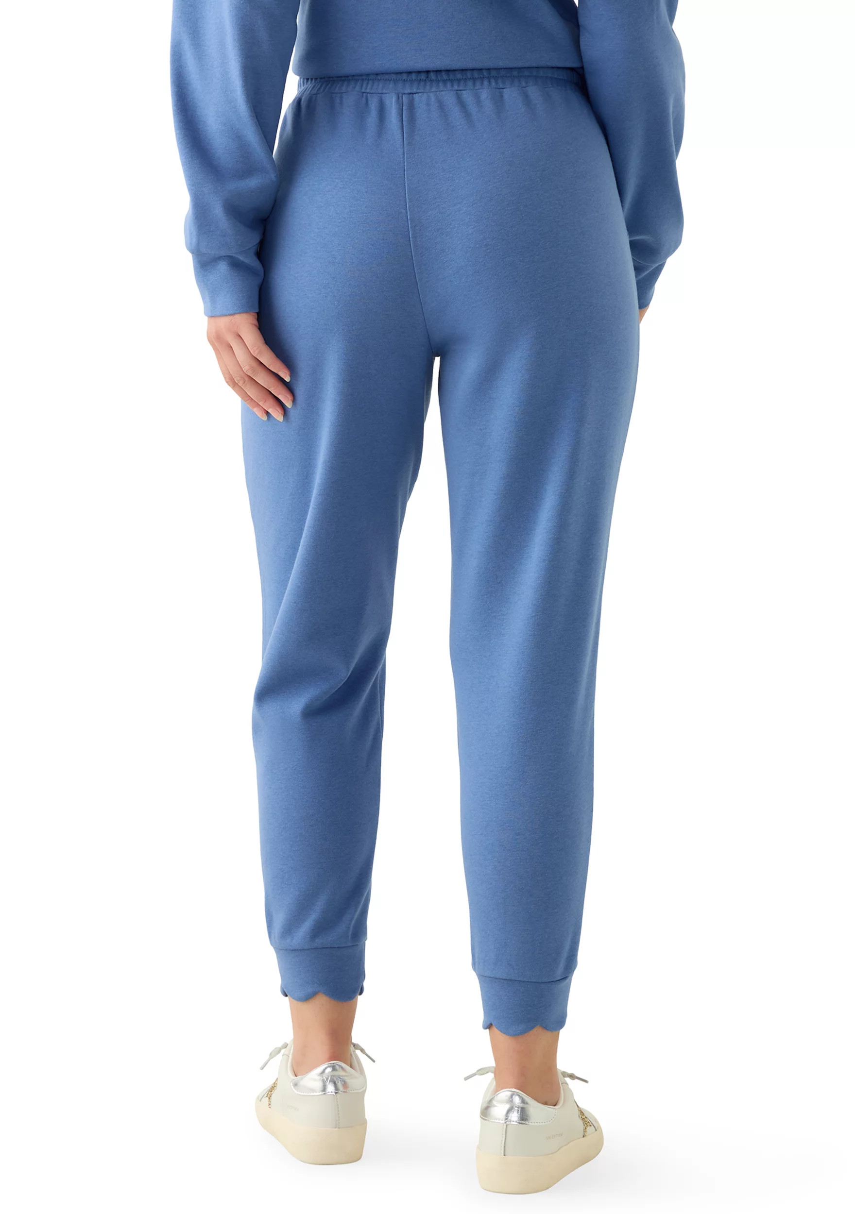 Petite Scallop Hem Joggers | Belk