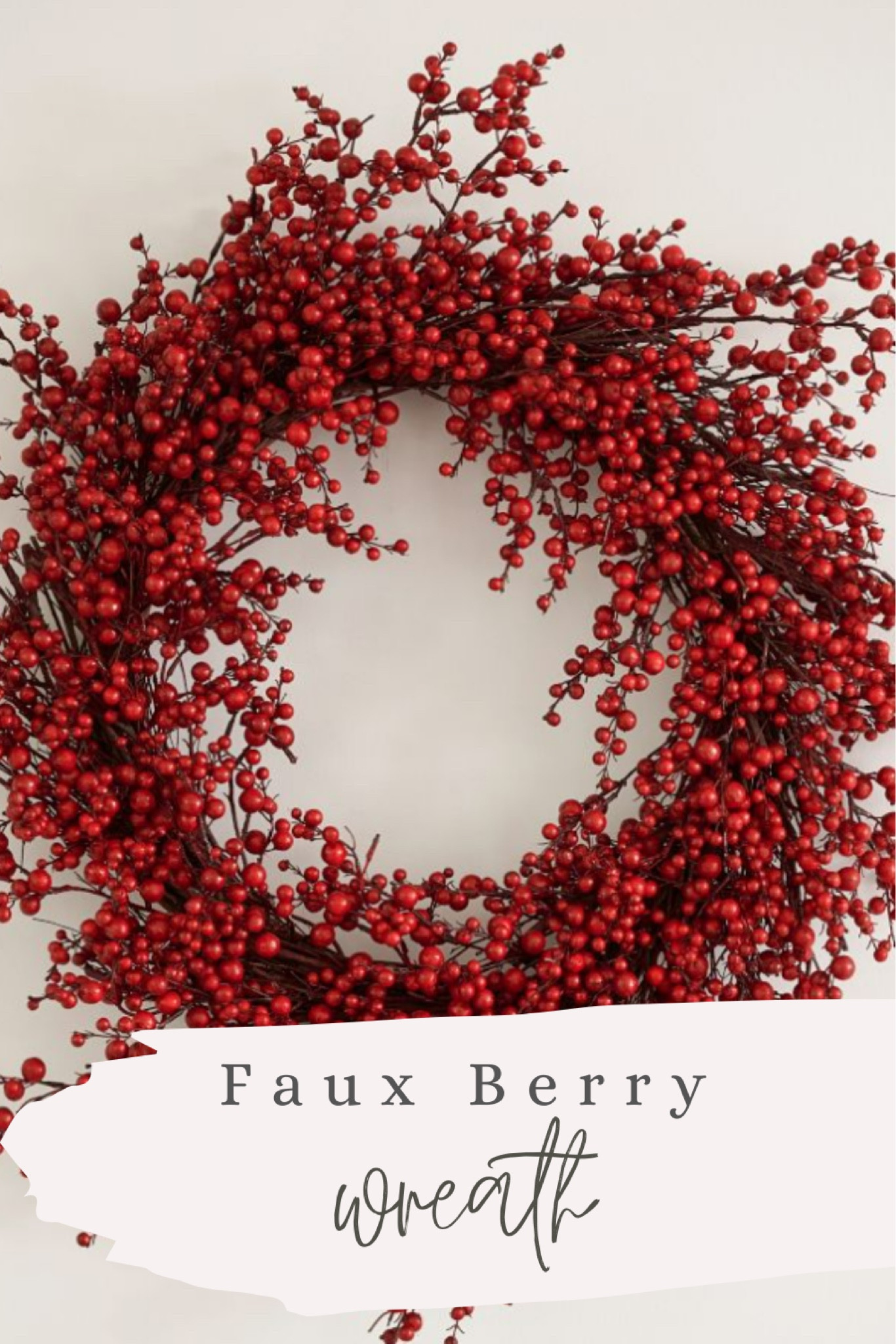 Pottery Barn Faux Berry Wreath 

#wreath #redchristmasdecorations #potterybarn 

#LTKSeasonal #LTKHoliday #LTKhome