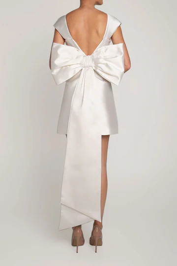 Ivy Silk and Wool Mini Dress | ALEXIA MARIA