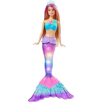 Barbie Dreamtopia Twinkle Lights Mermaid Doll | Target