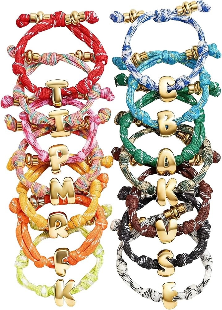 Personalized Bubble Name Bracelet for Women, Custom Name Bracelet with Bubble Letter Charm, 18K G... | Amazon (US)