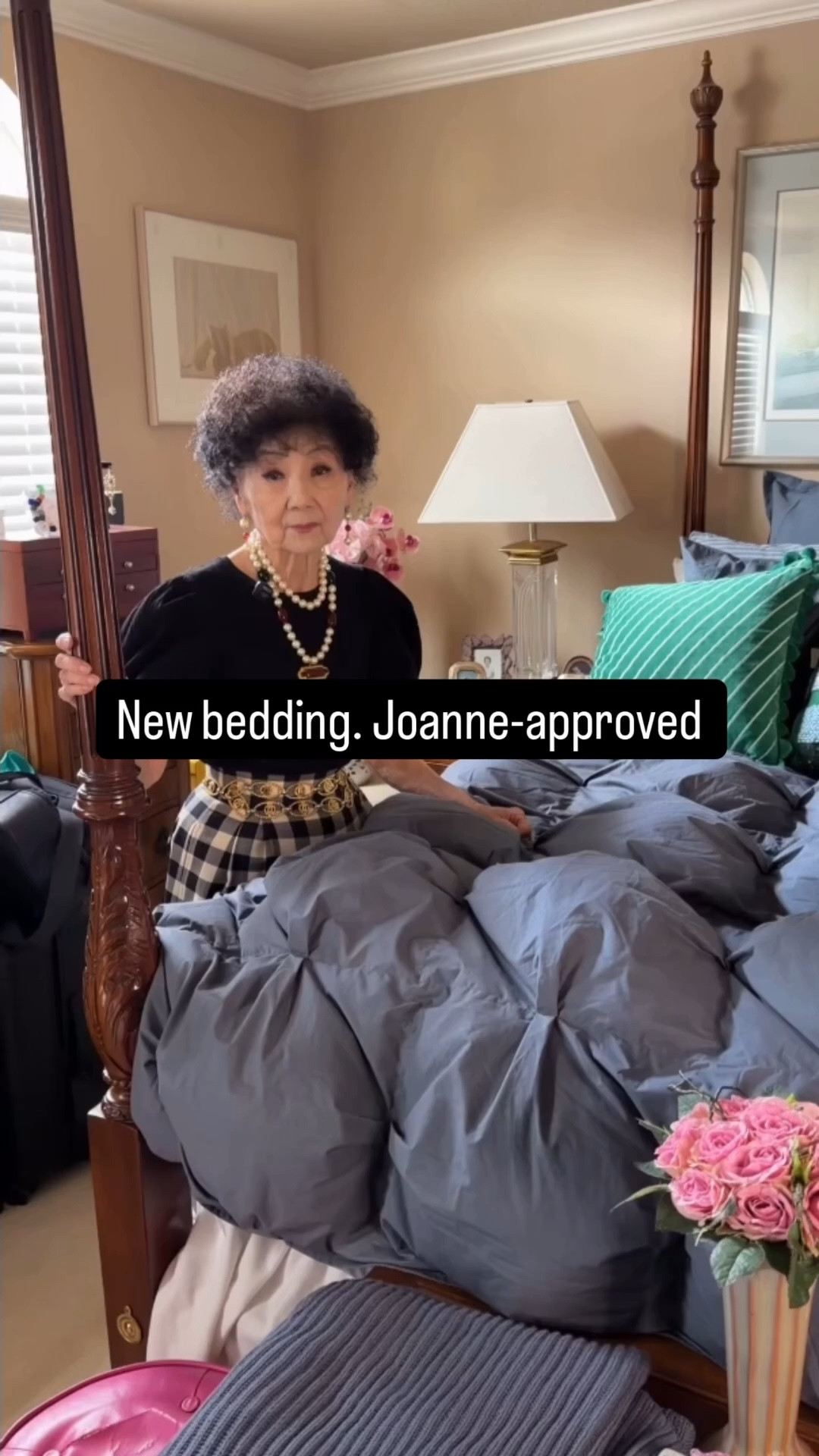 Watch to the end to see if it is Peter approved we found this at Nordstrom and my mom, Joanne said it was time to replace my current bedding. What do you think? 

#LTKHome #LTKSeasonal #LTKmomlife
