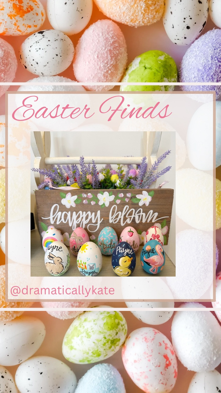 Another Easter tradition: every year I order one of these hand painted, wooden, Easter eggs from Etsy. 🌸 My kids love this tradition, and I love selecting a design to match their interests and personalities! 🐣

#LTKSeasonal #LTKmomlife #LTKKids