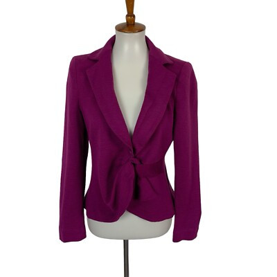 Armani Collezioni Women’s Blazer 10 Wool Blend Purple | eBay US