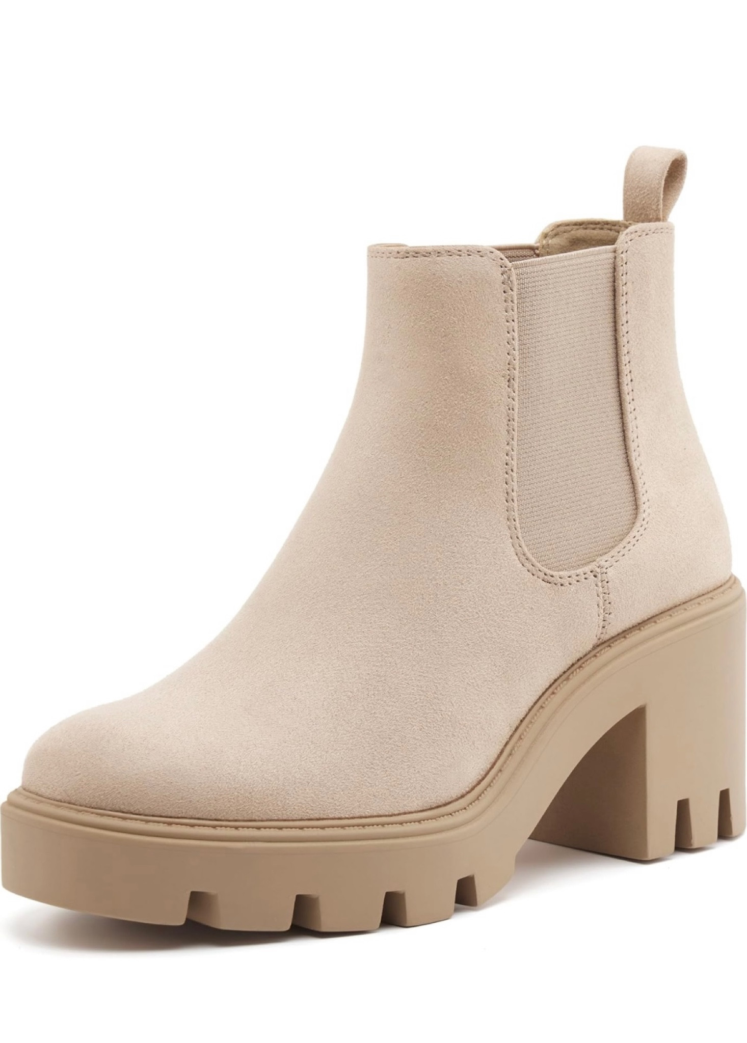 Cutest nude colored Chelsea boot for fall + winter! Great price too!! Lots of color options 😍

#LTKfindsunder50 #LTKHoliday #LTKshoecrush