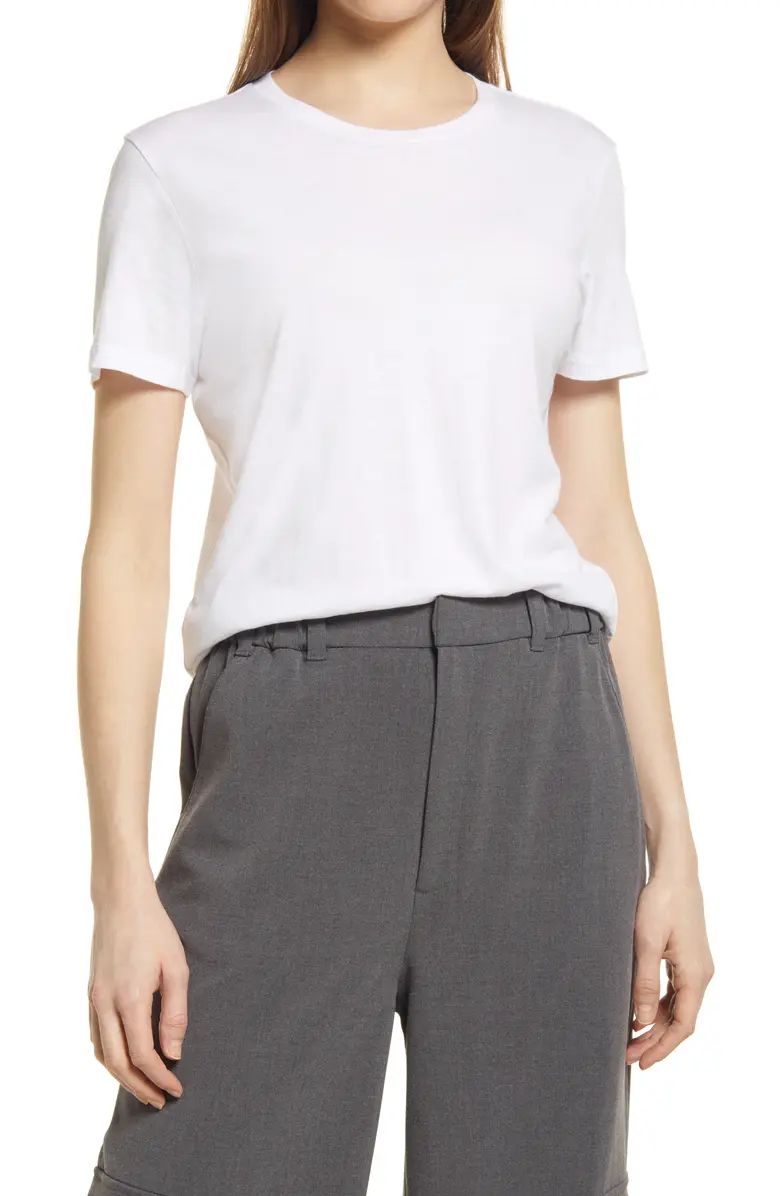 Open Edit Organic Cotton Blend T-Shirt | Nordstrom | Nordstrom