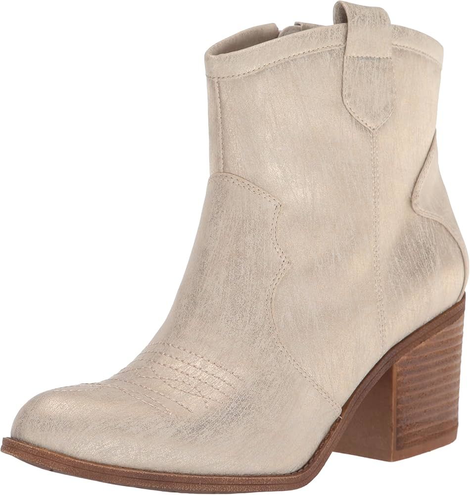 Dirty Laundry Women's Unite Metallic Western Boot | Amazon (US)