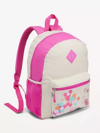 Confetti Canvas Lunch Bag for Girls