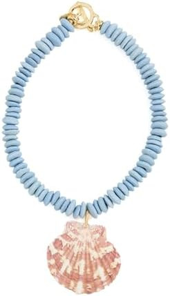 Women's Carolina Blue Shell Necklace | Amazon (US)