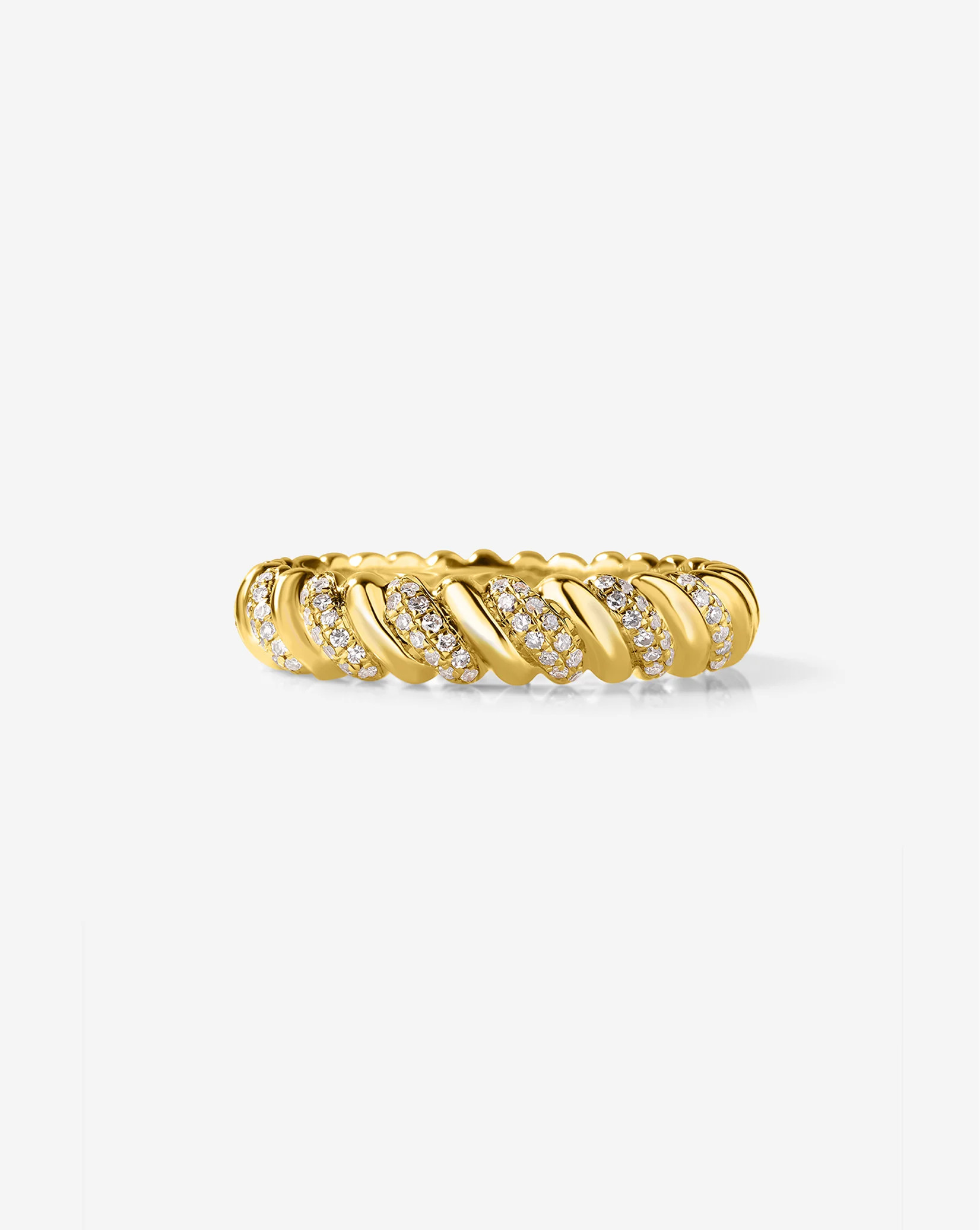 Wavy Diamond Ring | Ring Concierge