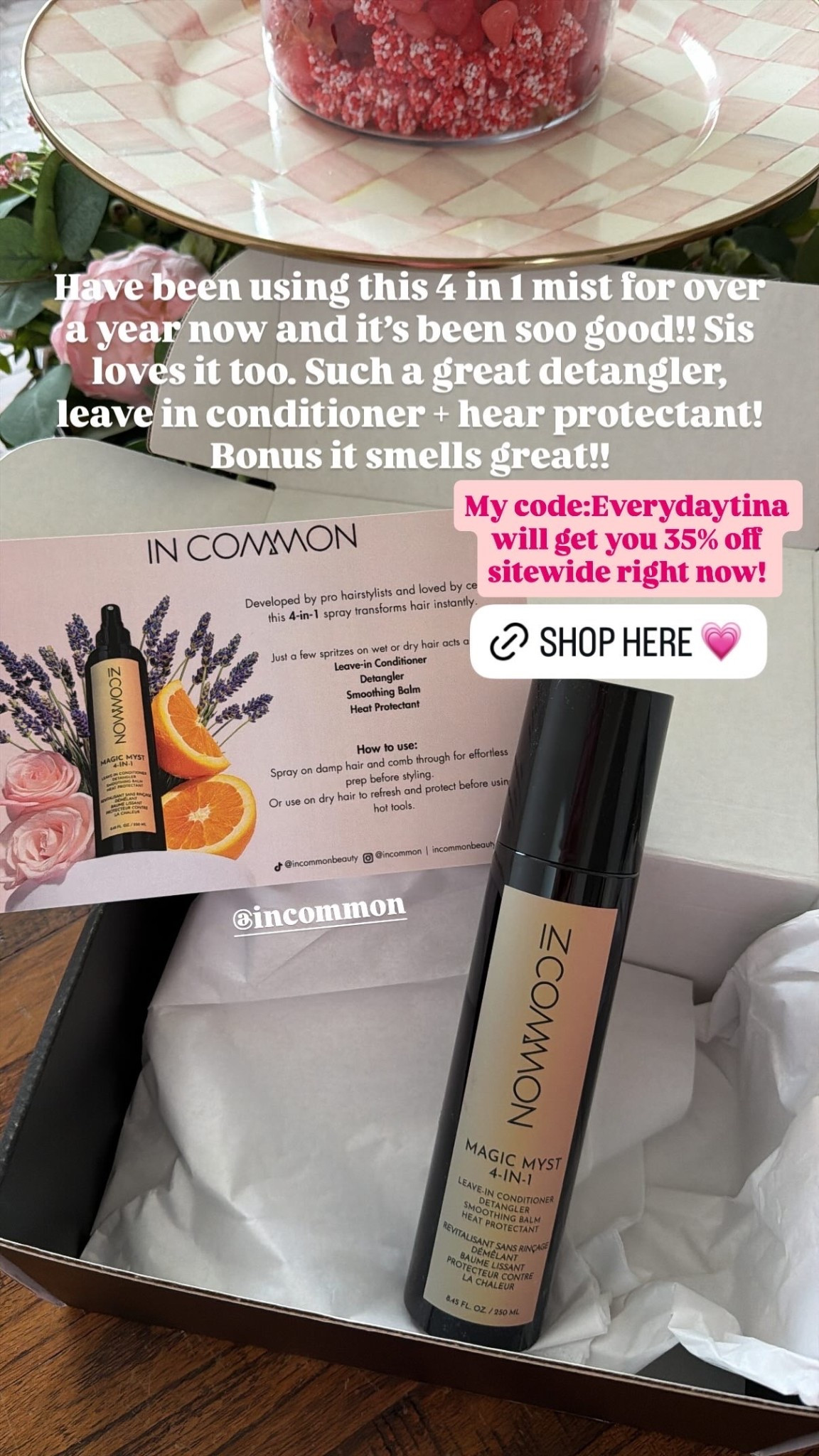 In common 4 in 1 35% off Code: Everydaytina 

#LTKBeauty #LTKSaleAlert