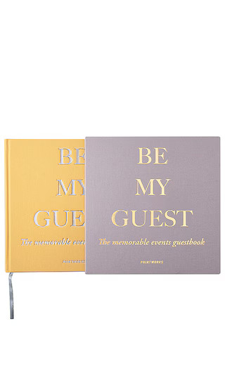 Be My Guest Book in Beige & Yellow | Revolve Clothing (Global)