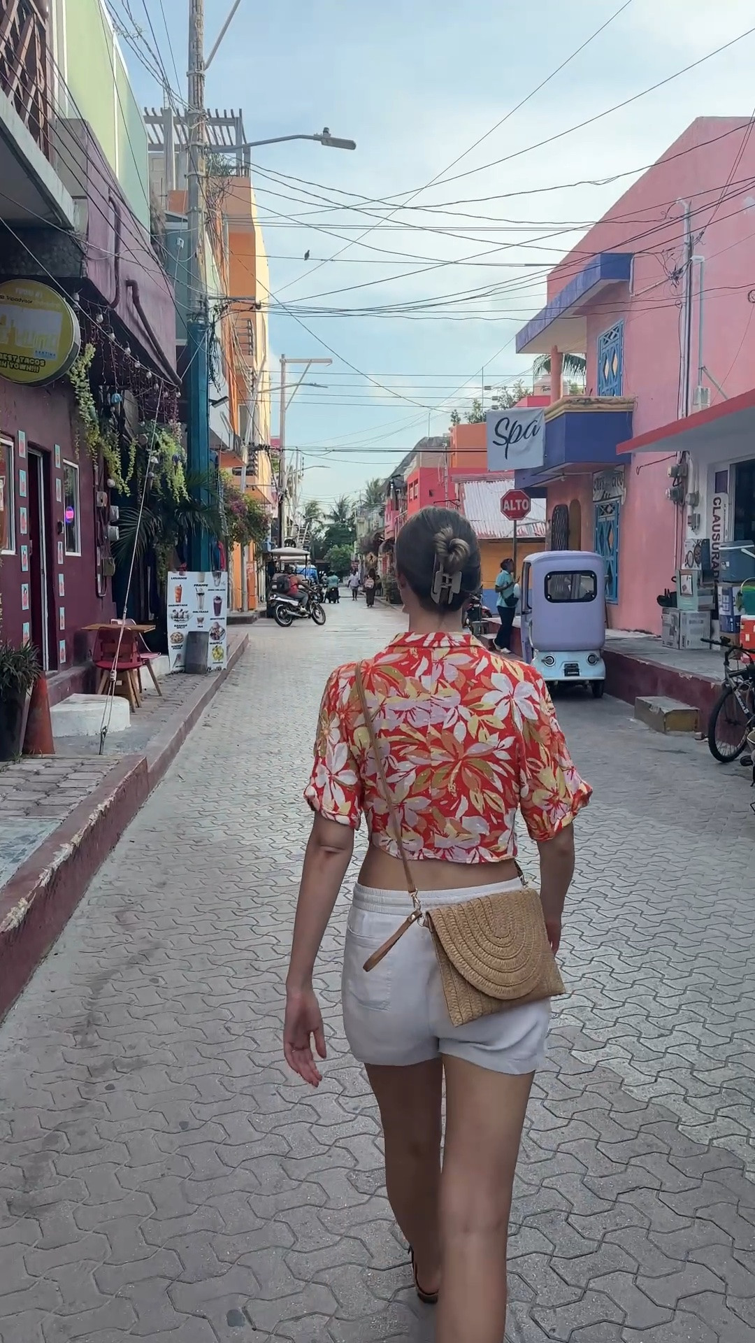 Best handbag for summer travel! Perfect bag for resort trips. 

Exact top was discontinued years ago. Linked some similar ones. I honestly like the blue! 

Shorts are Old Navy (tall girls, iykyk). I tried the Target ones yesterday and love them, so linked them, too.

#LTKTall #LTKTravel #LTKootd