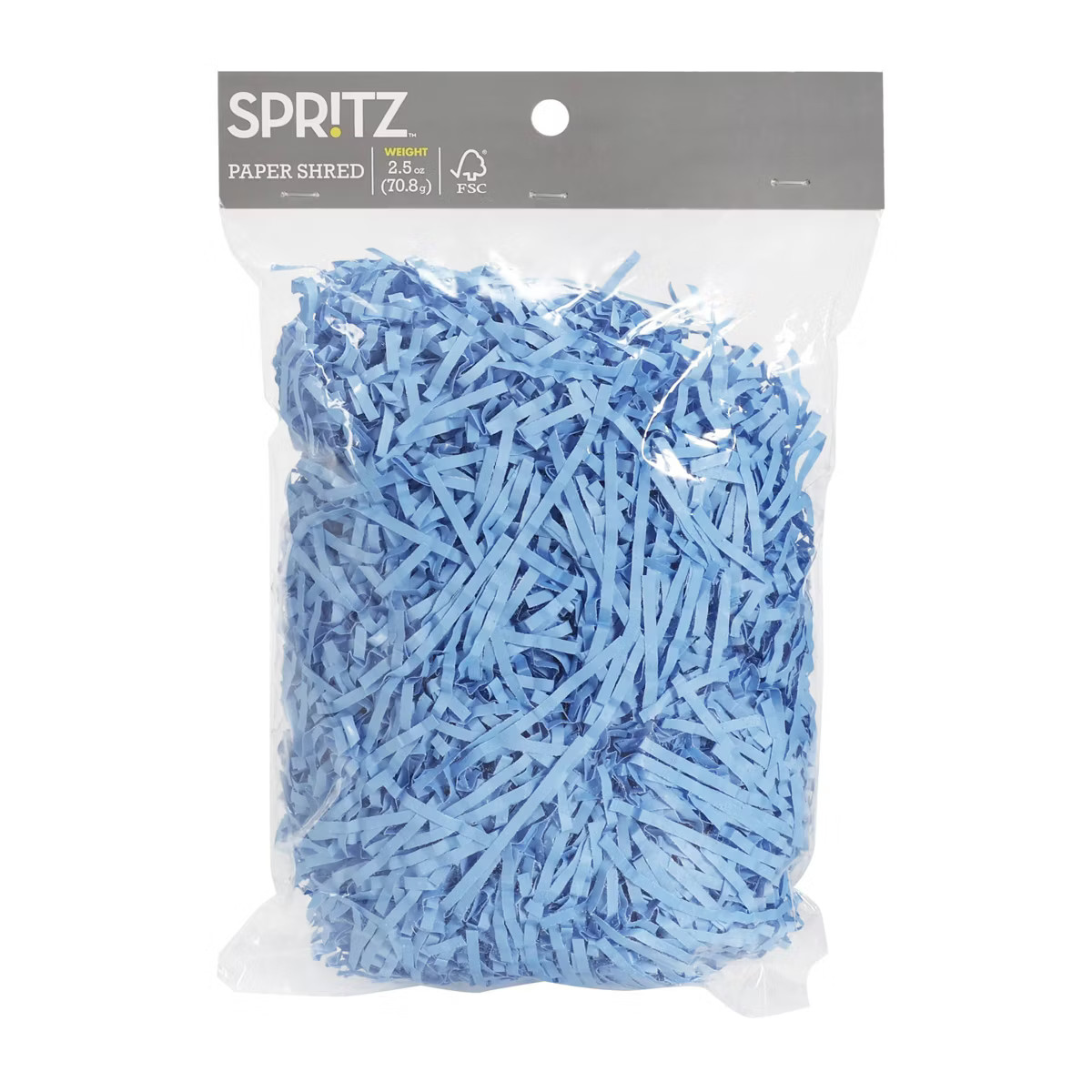 1.5oz Paper Shred Shredded Filler Blue - Spritz™ | Target