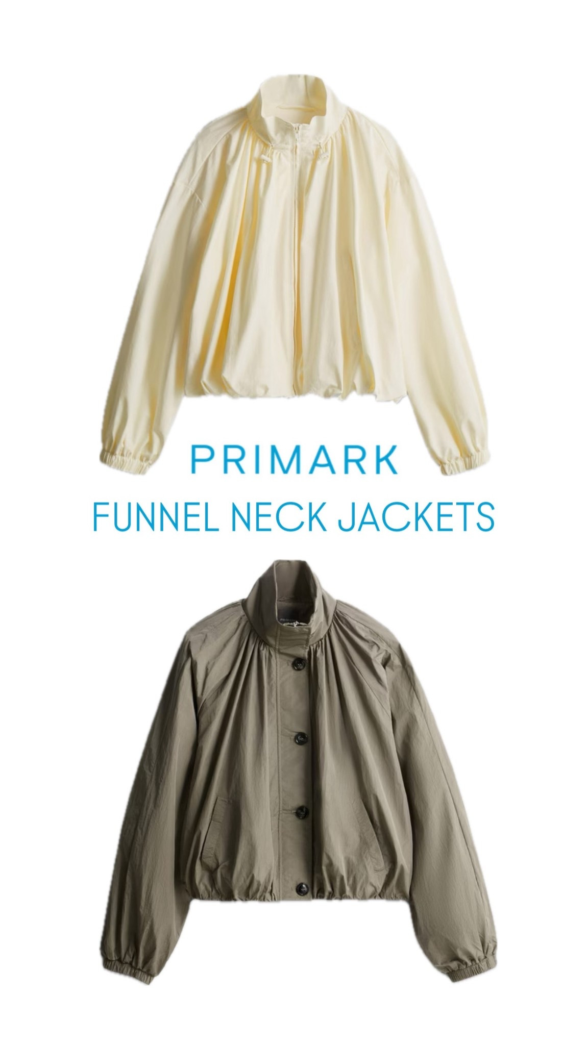 🏃‍♀️For these Primark funnel neck jackets before they sell out girls! On click and collect 🥳 will show you them on as soon as I pick mine up in a couple of days! But don’t hang around they will be a sell out ❤️

#LTKpetite #LTKuk #LTKspring