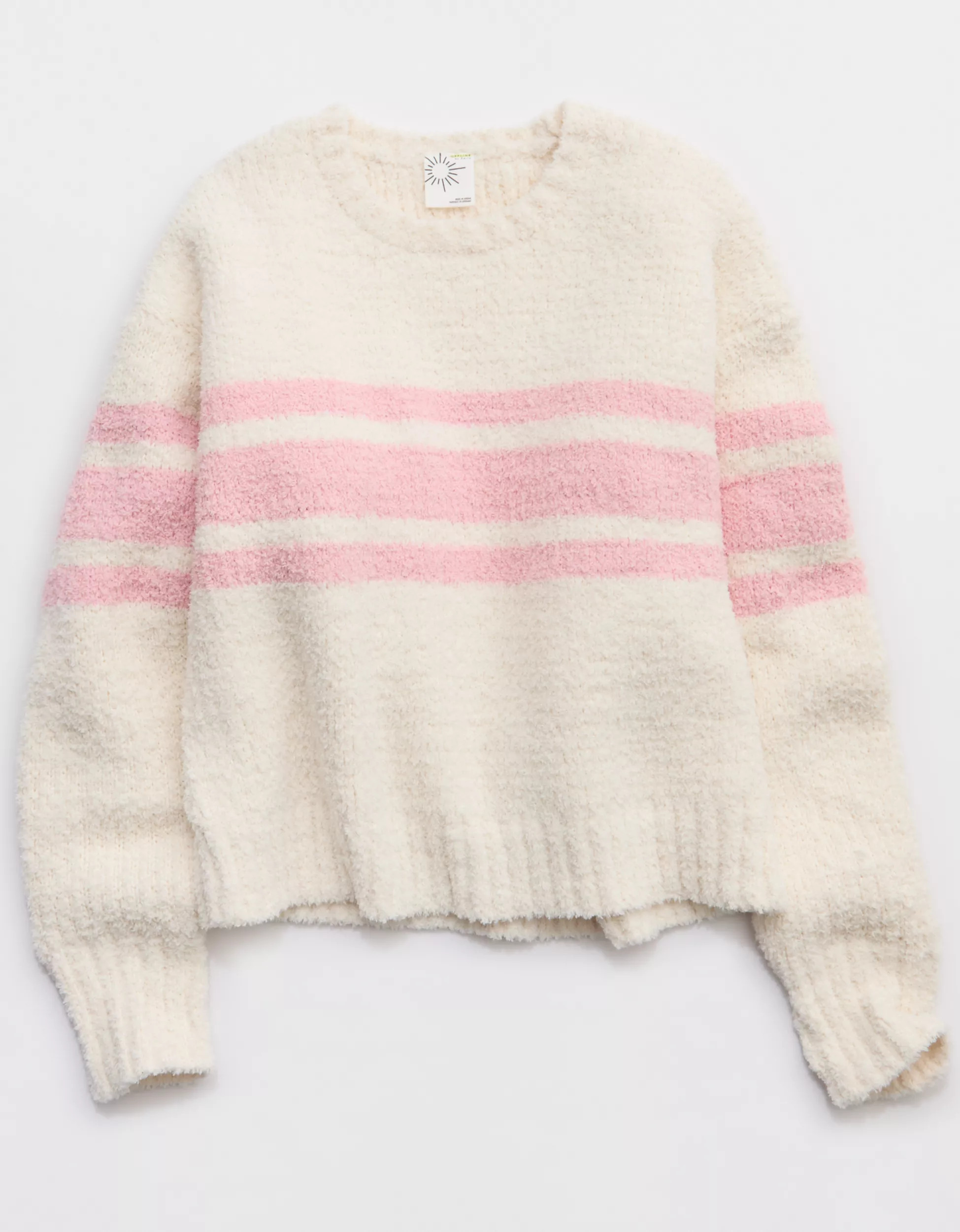 OFFLINE By Aerie Marshmallow Crewneck Sweater | Aerie