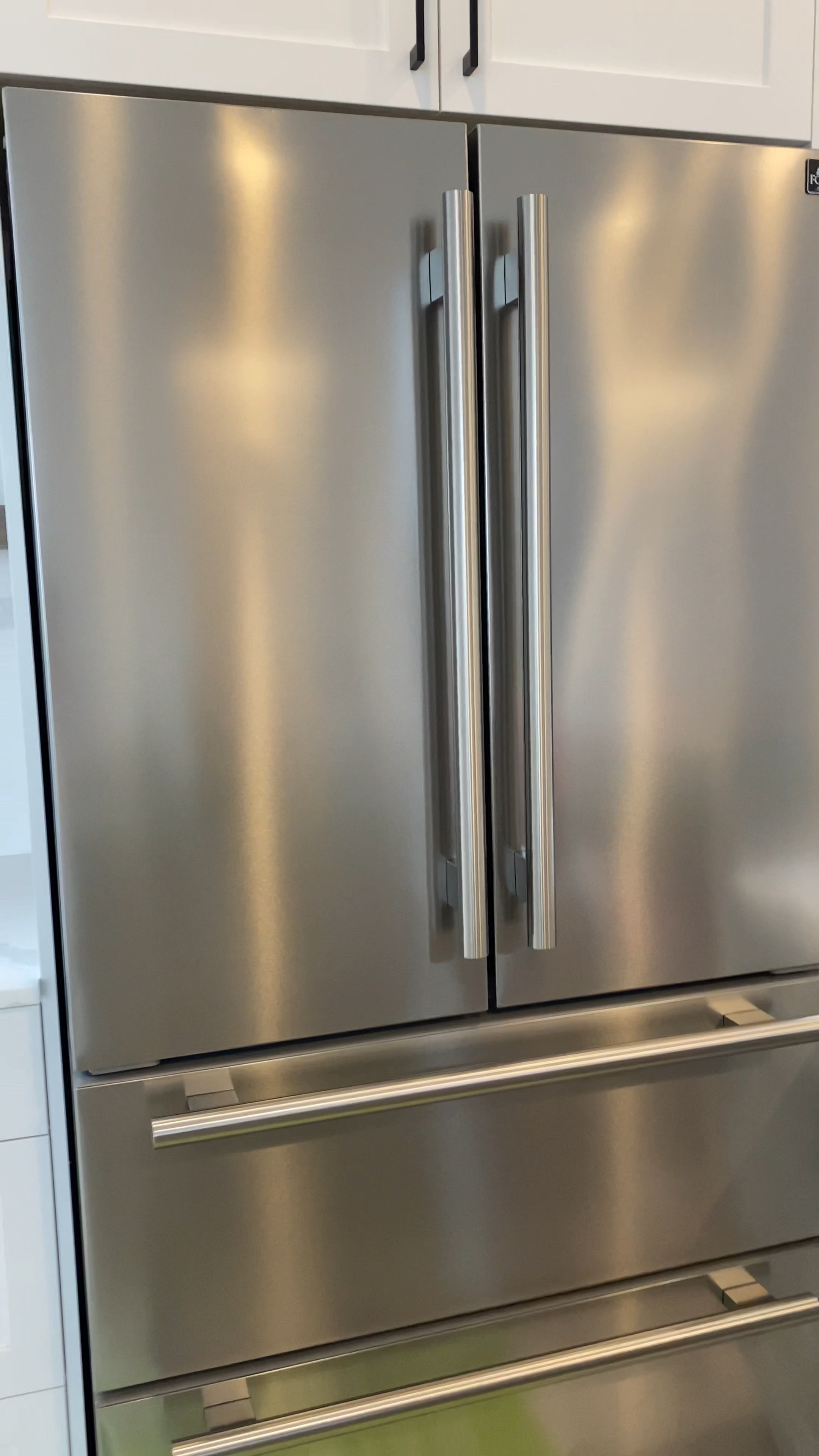 Unwrapping my new fridge! #kitchenfind #home #refridgerator

#LTKhome