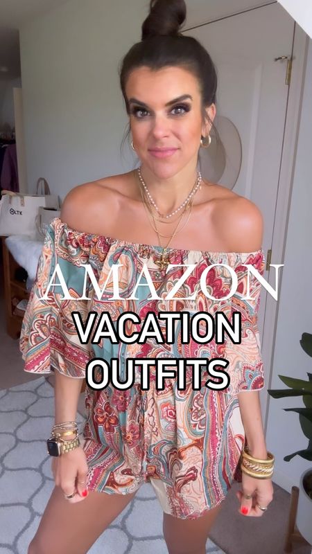 amazon vacation outfits! Everything fits true to size 

#LTKSaleAlert #LTKStyleTip #LTKFindsUnder100