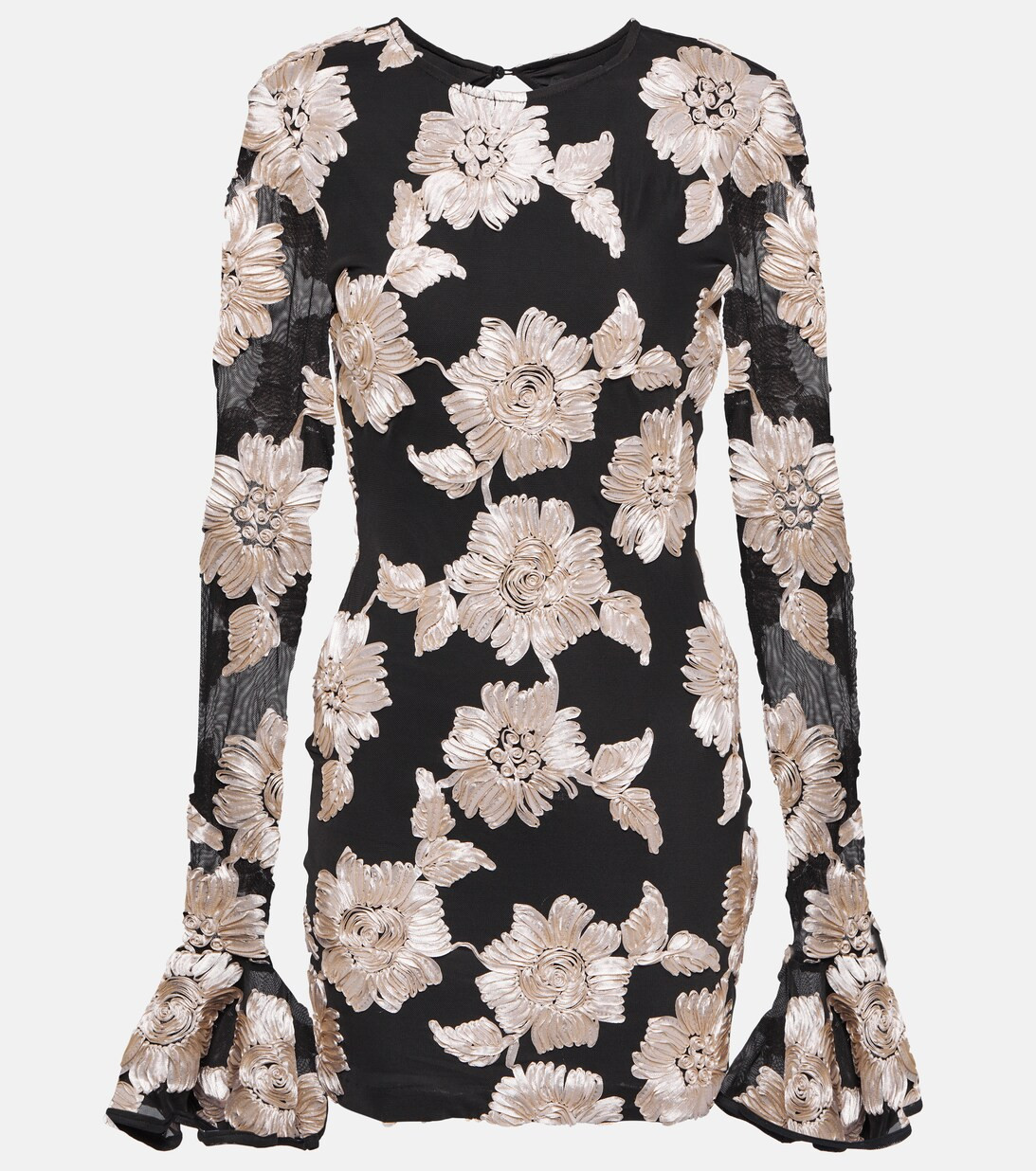 Floral mesh minidress | Mytheresa (US/CA)