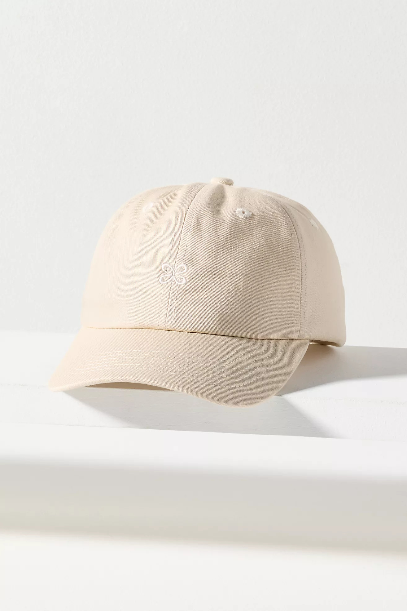 Maeve Embroidered Logo Baseball Cap | Anthropologie (US)