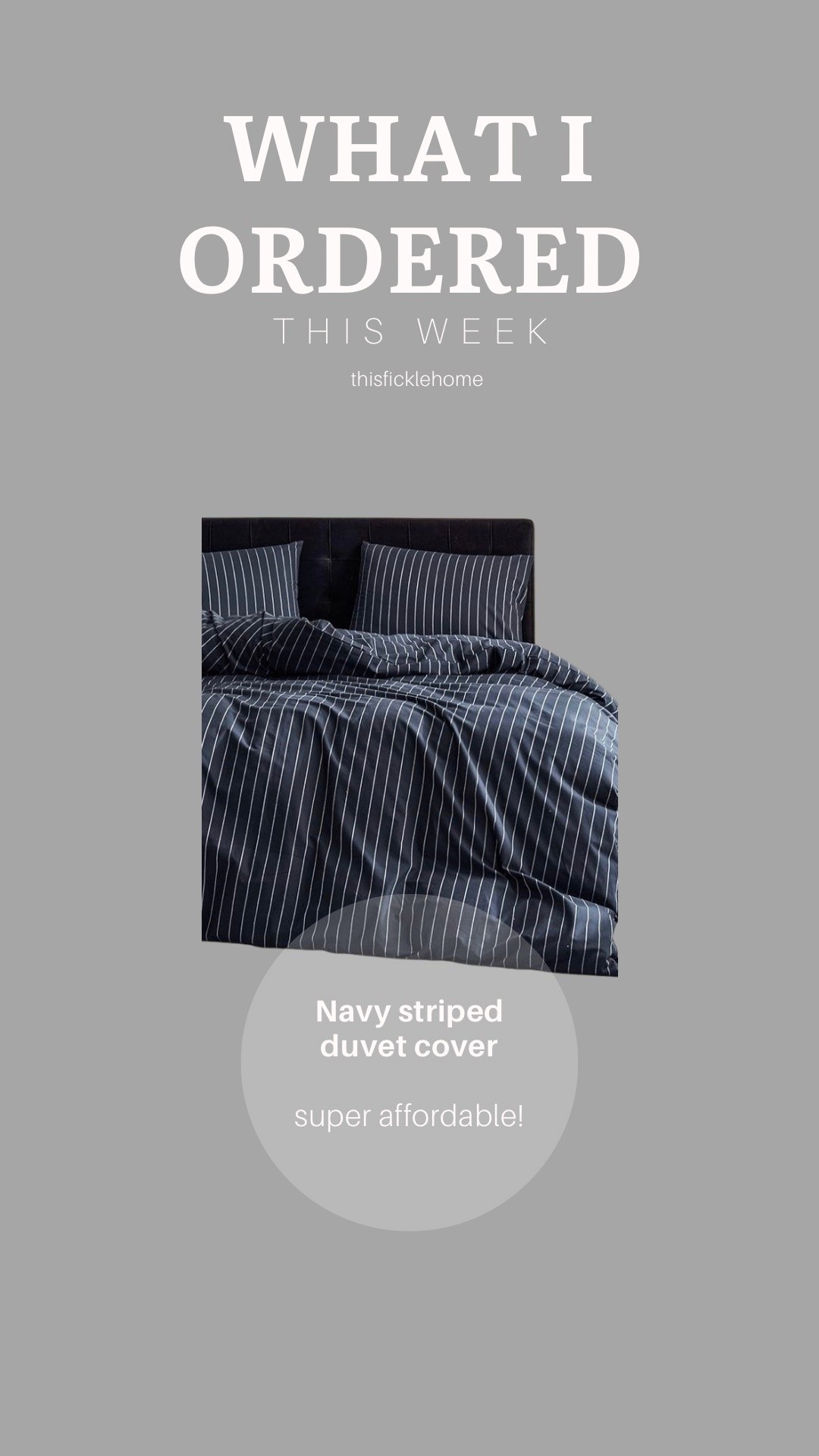 Affordable striped duvet cover available in multiple colors!

Amazon finds!

#LTKHome